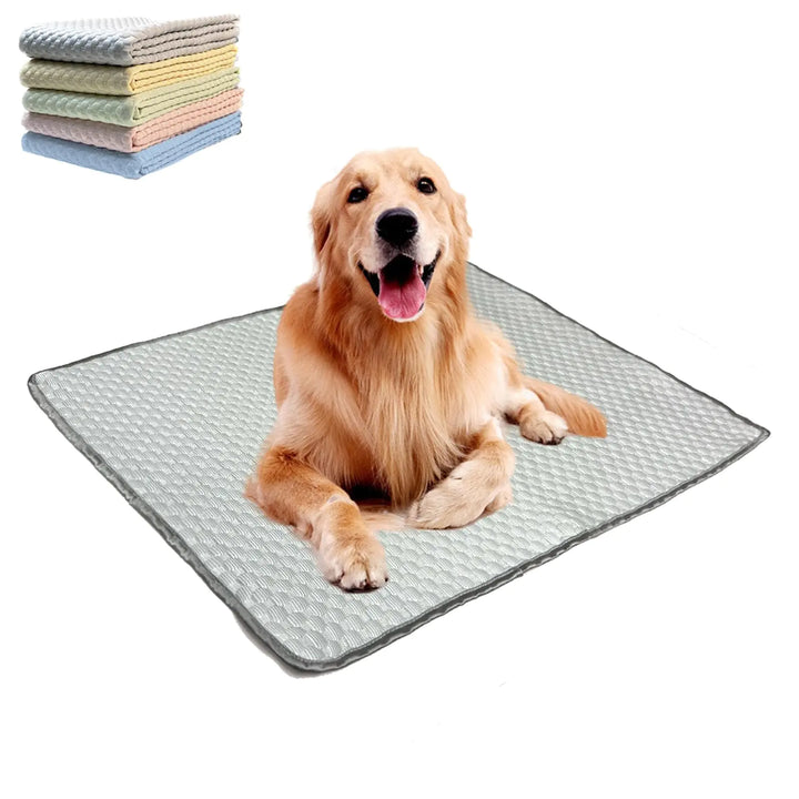 SCSHAN Cat Mat Bed Large 40x59 Washable Breathable Pet Crate Pad for Indoor Outdoor Dog Puppy Cages Floor Car Seats Sofa Bed Cover Gray 1Pack
