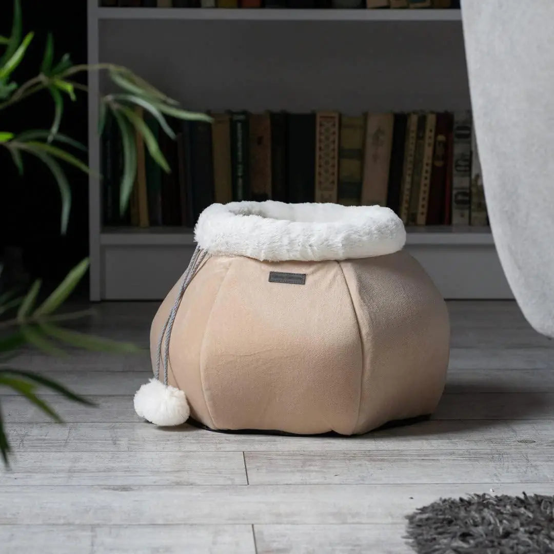 Cat Bed for Indoor Cats Large Kitten House Cat Cave Removable Washable Pillow