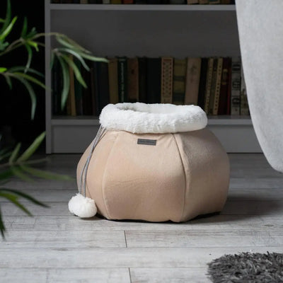 Cat Bed for Indoor Cats Large Kitten House Cat Cave Removable Washable Pillow