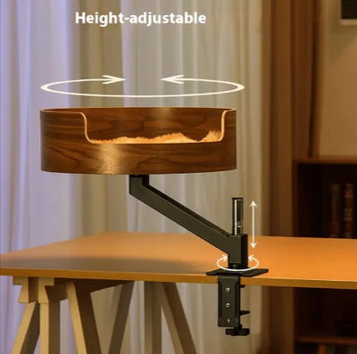 Desktop Cat Nest with Rotating Bracket