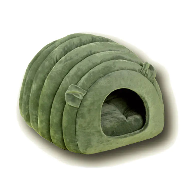 Sheep Bed for Cats - Semi-Enclosed Sleeping Bag