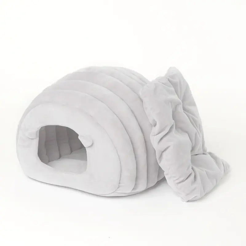 Sheep Bed for Cats - Semi-Enclosed Sleeping Bag