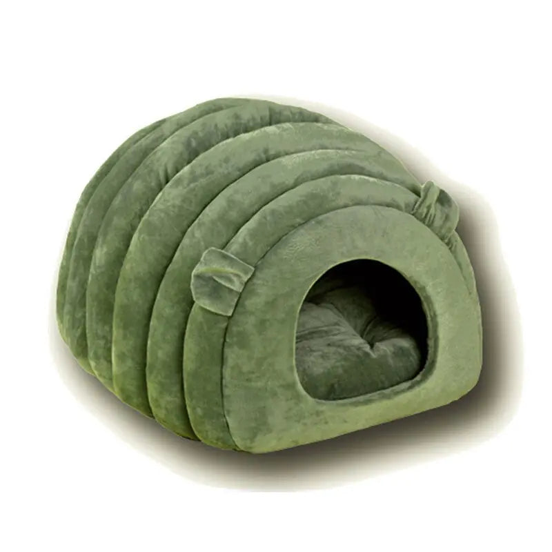 Sheep Bed for Cats - Semi-Enclosed Sleeping Bag